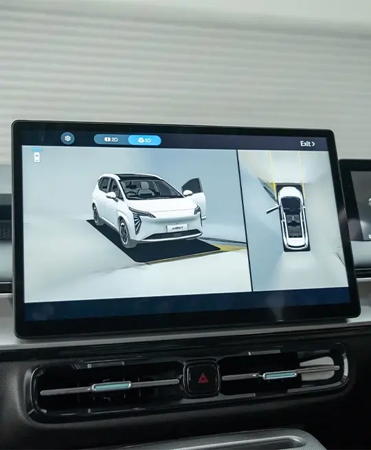 AION Y Plus 540° camera — surround view parking assist | France AJ Group Ltd