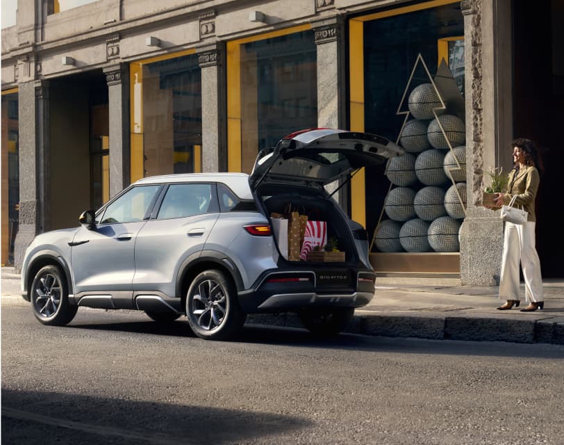 BYD ATTO 2 cargo space — smart storage with 400L boot, expandable to 1,340L