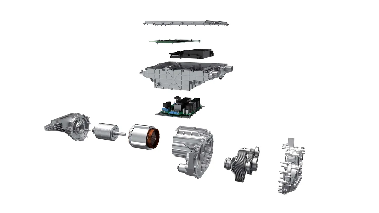 BYD ATTO 3 8-in-1 electric powertrain — integrated drive system | France AJ Group Ltd