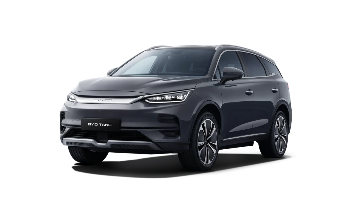  BYD TANG 2024 exterior — Grey | France AJ Group Ltd vehicle