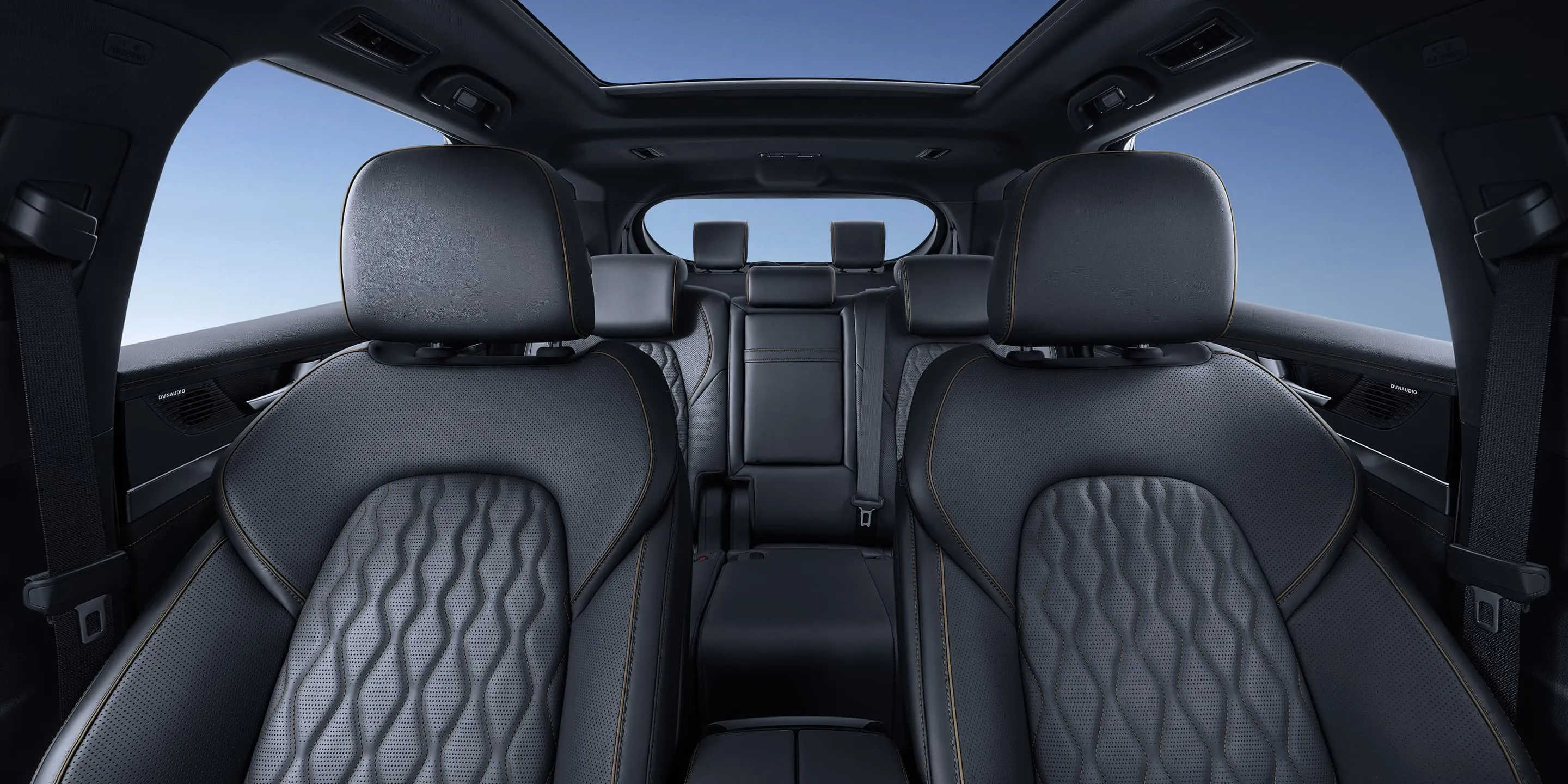 BYD TANG interior — premium black or brown leather seats with refined luxury cabin | France AJ Group Ltd