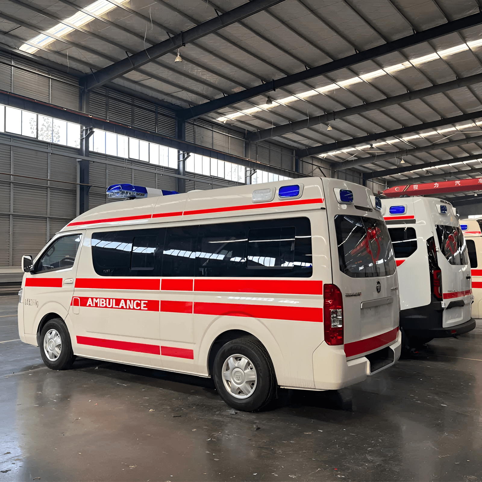 Foton G7 oxygen supply system — cylinders, regulators, outlets | France AJ Group Ltd