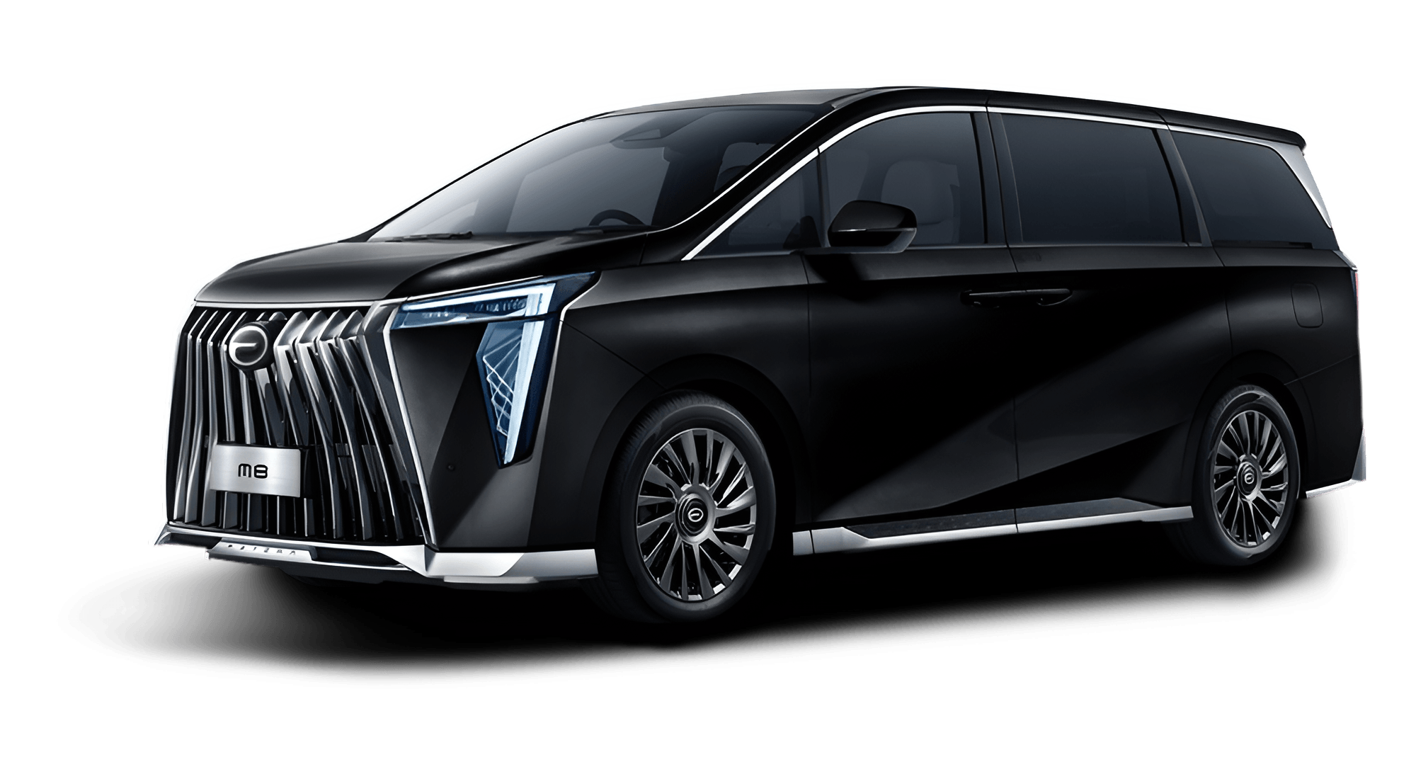  GAC M8 exterior shown in Classic Black | France AJ Group Ltd vehicle