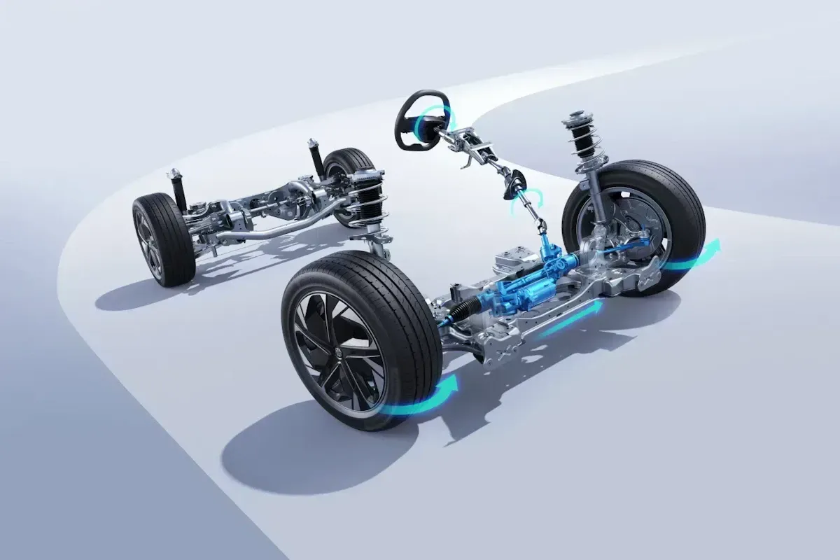 MG4 Electric chassis — precise steering, agile handling and suspension comfort | France AJ Group Ltd
