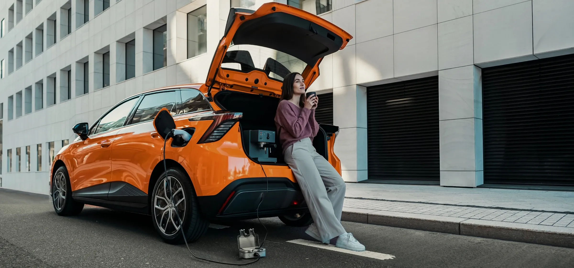 MG4 Electric utility — spacious cabin with smart storage for long trips | France AJ Group Ltd