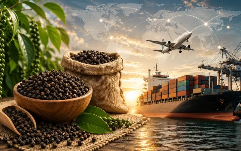How to Source Black Kampot Pepper Wholesale