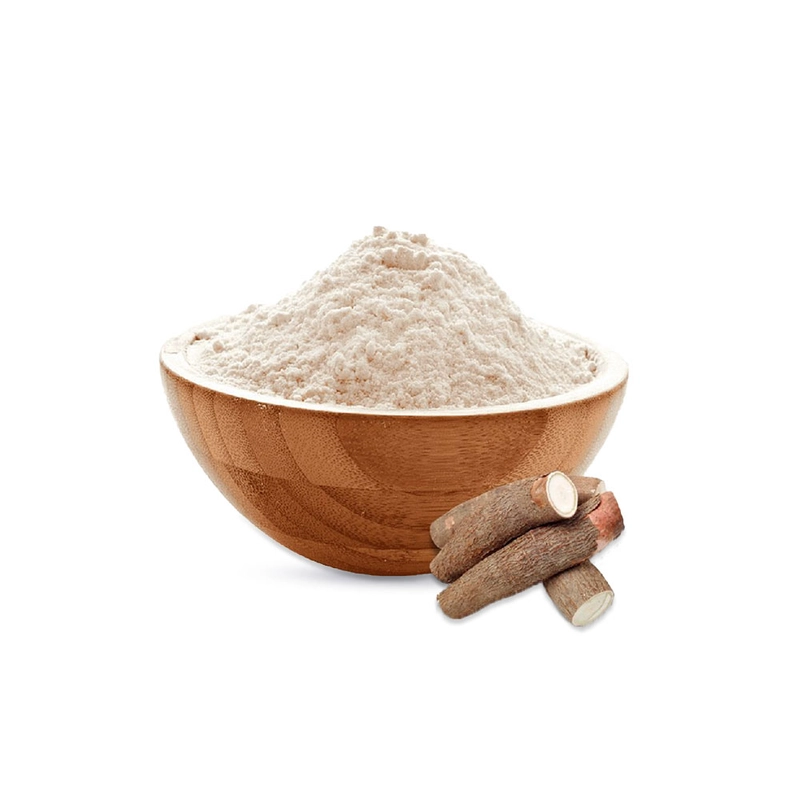 احصل على دقيق الكسافا الممتاز وغير المعدل وراثياً 100% للخبز التجاري وتصنيع الأغذية. نشا عالي (65-70%)، خالي من الغلوتين، رطوبة منخفضة. تصدير عالمي.