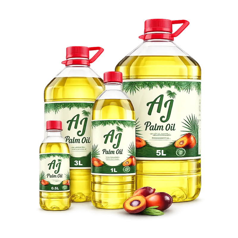 RBD Palm Olein CP10 refined palm oil in 1L, 5L and 20L wholesale export packaging